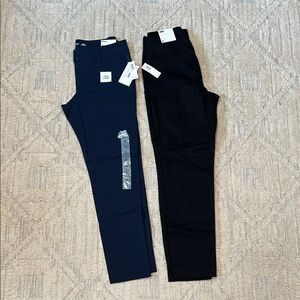 Old Navy - Set of 2 - Navy and Black Pants. Both are size 4 and sold together